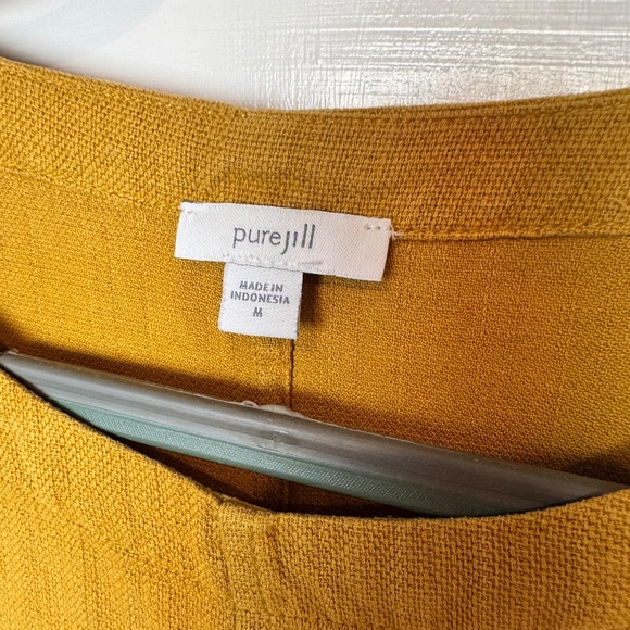 Pair of J. Jill Separates, Mustard Yellow Size Medium MP - Picture 8 of 14